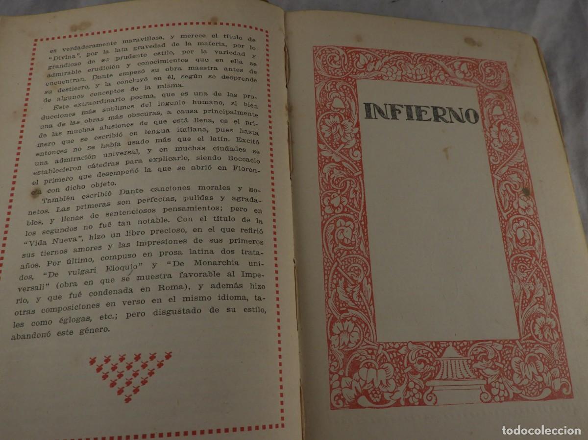 Libros antiguos: LIBRO LA DIVINA COMEDIA S. XIX - Foto 5