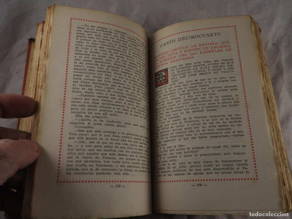 Libros antiguos: LIBRO LA DIVINA COMEDIA S. XIX - Foto 6