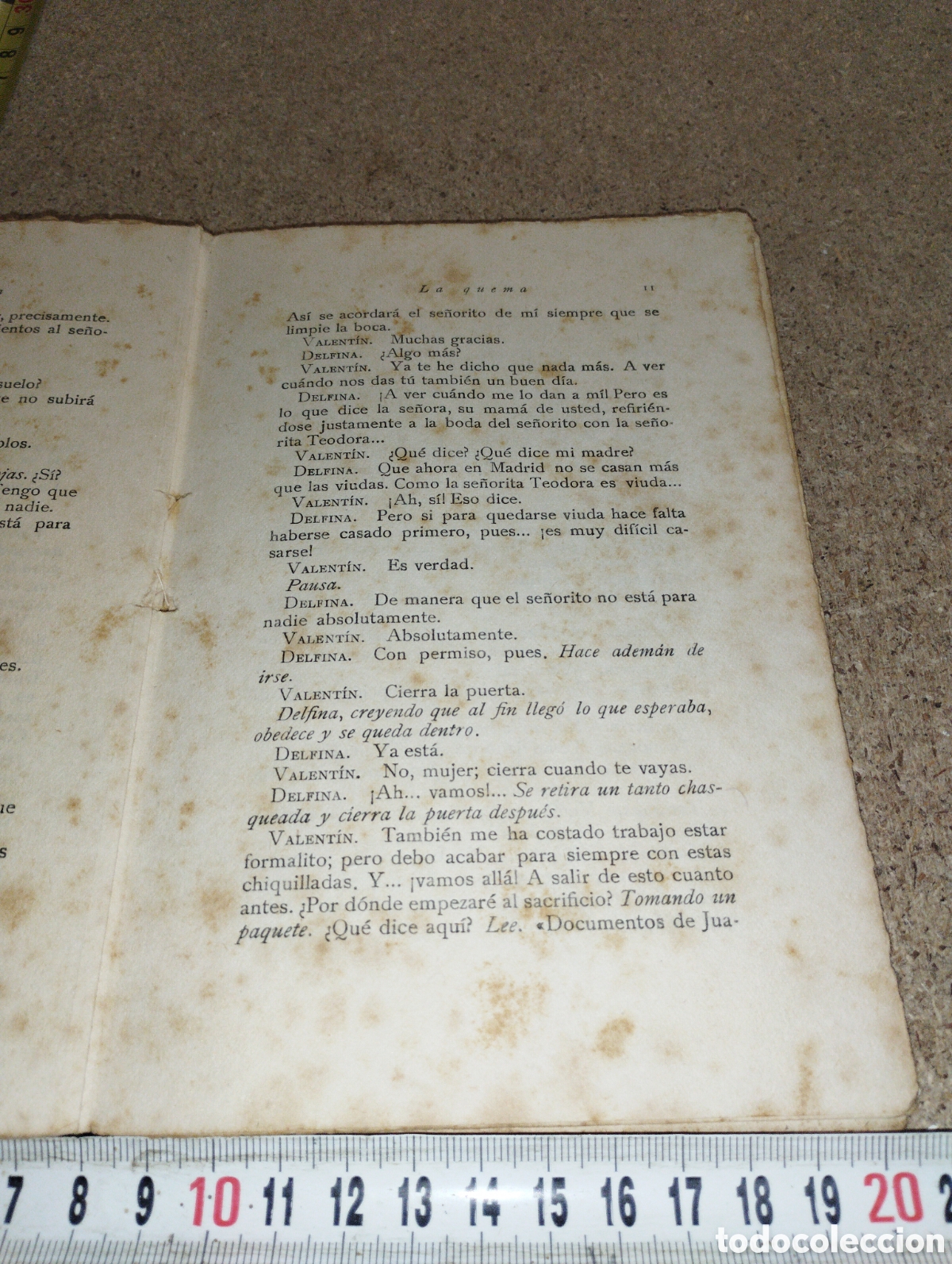 Libros antiguos: LA QUEMA &Aacute;lvarez Quintero. Seraf&iacute;n y Joaqu&iacute;n a&ntilde;o 1922 - Foto 3