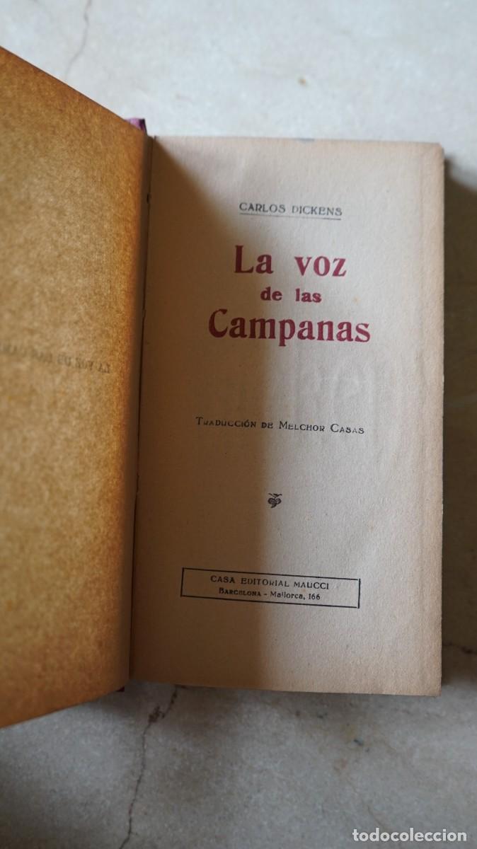 Libros antiguos: CHARLES DICKENS - LA VOZ DE LAS CAMPANAS - Foto 2