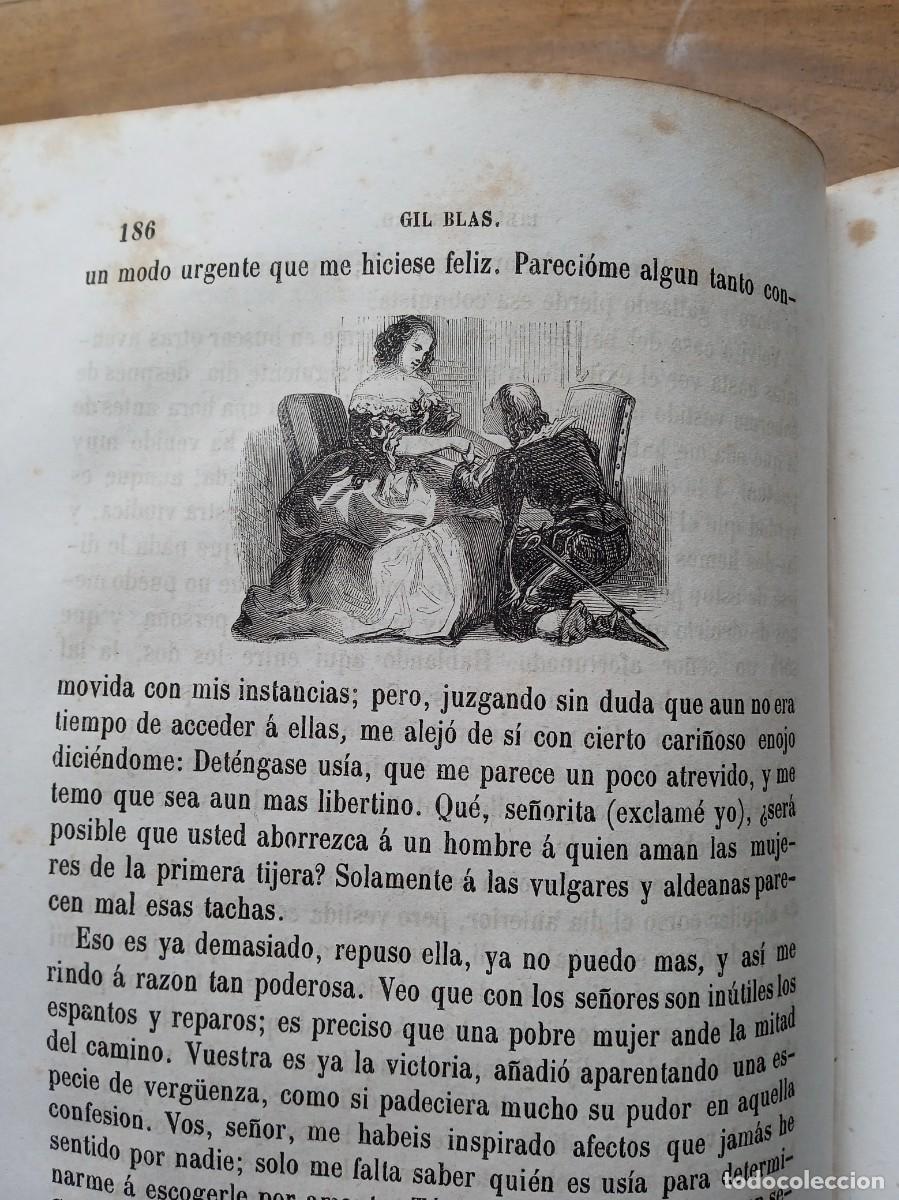 Libros antiguos: Historia de Gil Blas de Santillana 1867. - Foto 7