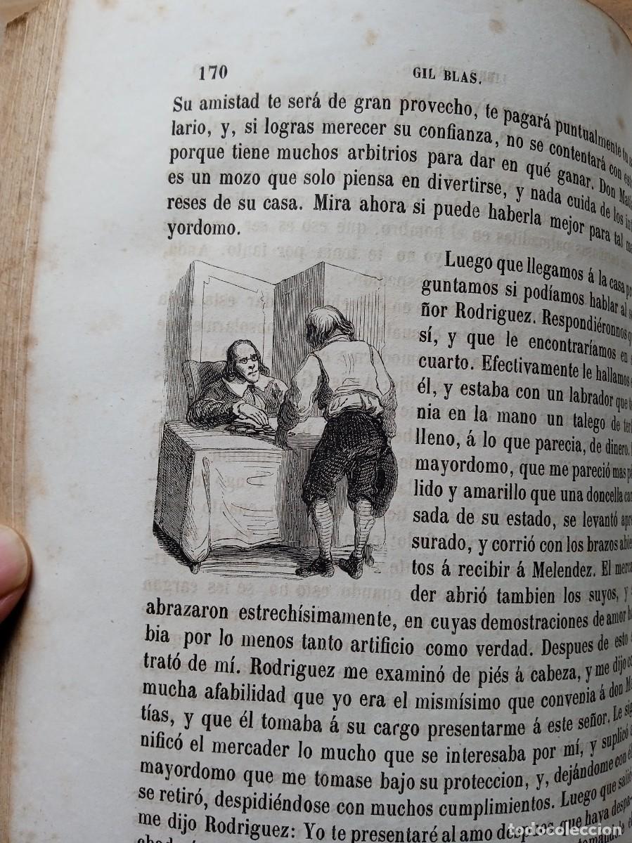 Libros antiguos: Historia de Gil Blas de Santillana 1867. - Foto 8
