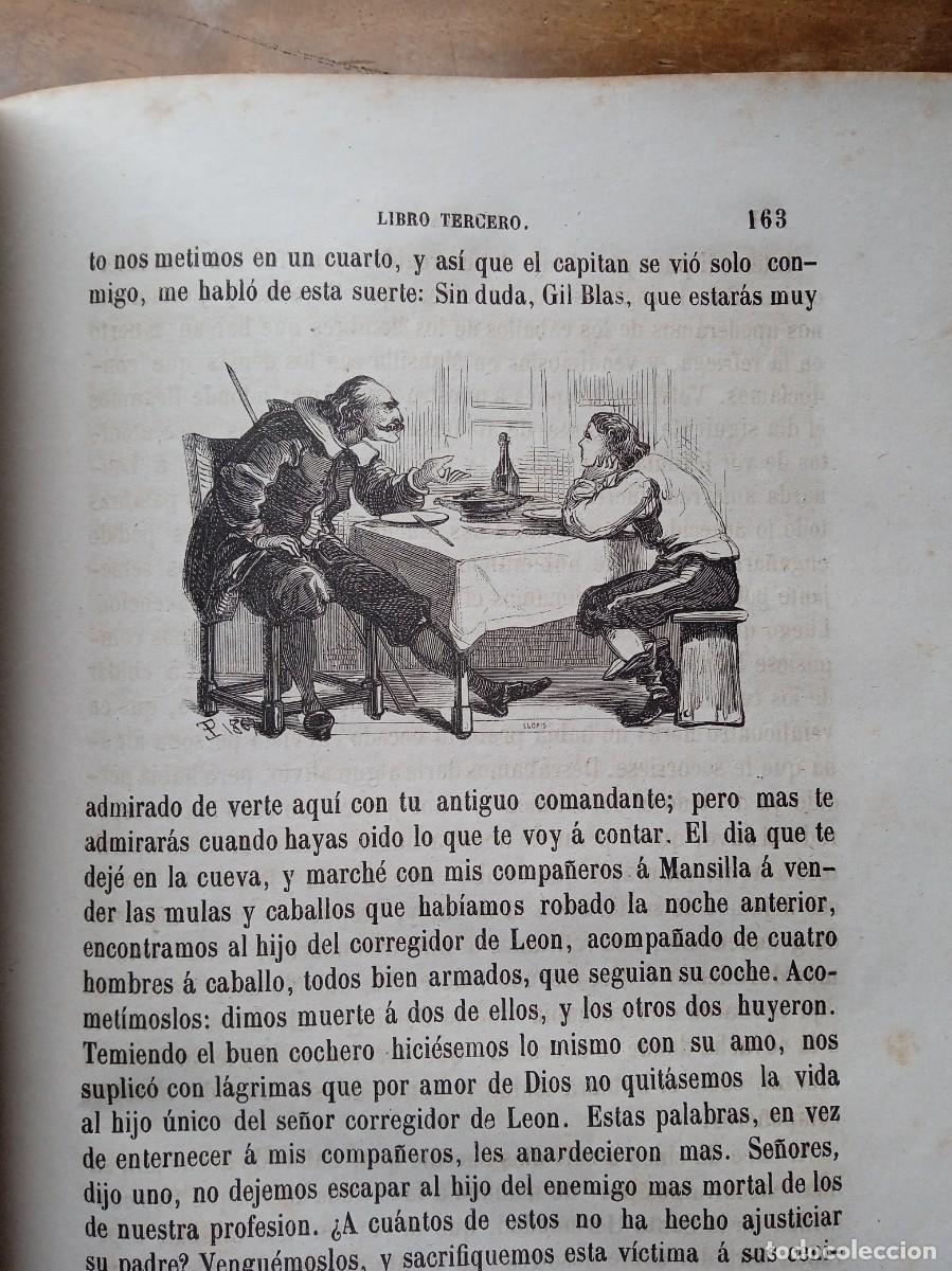 Libros antiguos: Historia de Gil Blas de Santillana 1867. - Foto 9