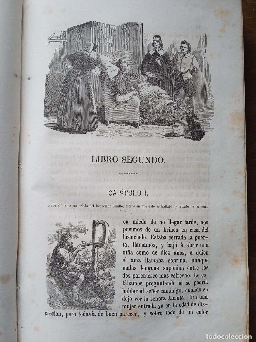 Libros antiguos: Historia de Gil Blas de Santillana 1867. - Foto 14