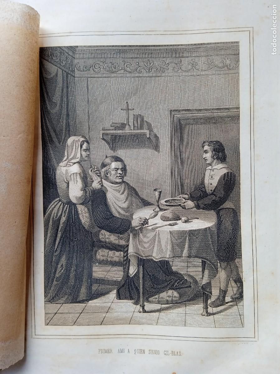 Libros antiguos: Historia de Gil Blas de Santillana 1867. - Foto 16