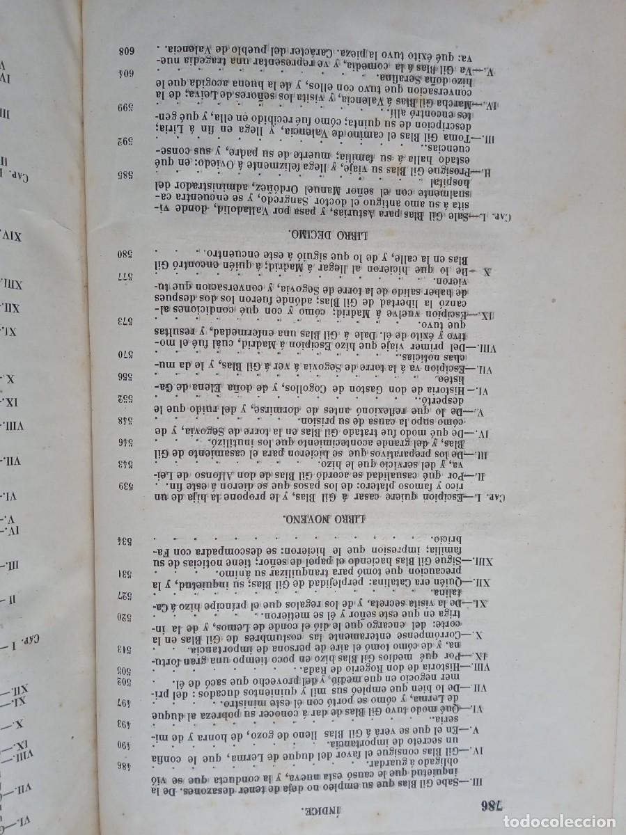 Libros antiguos: Historia de Gil Blas de Santillana 1867. - Foto 21
