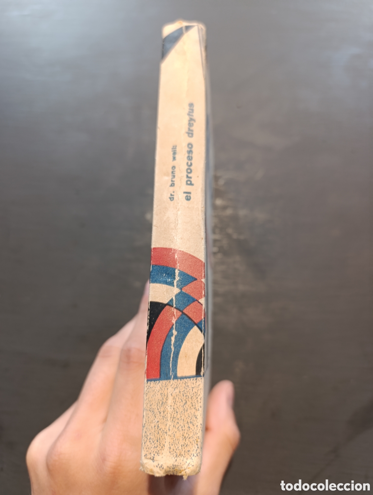 Libros antiguos: Dr. Bruno Well. El proceso dreyfus. 1931 - Foto 2