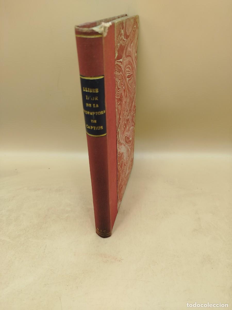 Libros antiguos: LLIBRE D&acute;OR DE LA REDEMPTORA DE CAPTIUS BASILICA DE LA MERC&Eacute; 1918 - Foto 1