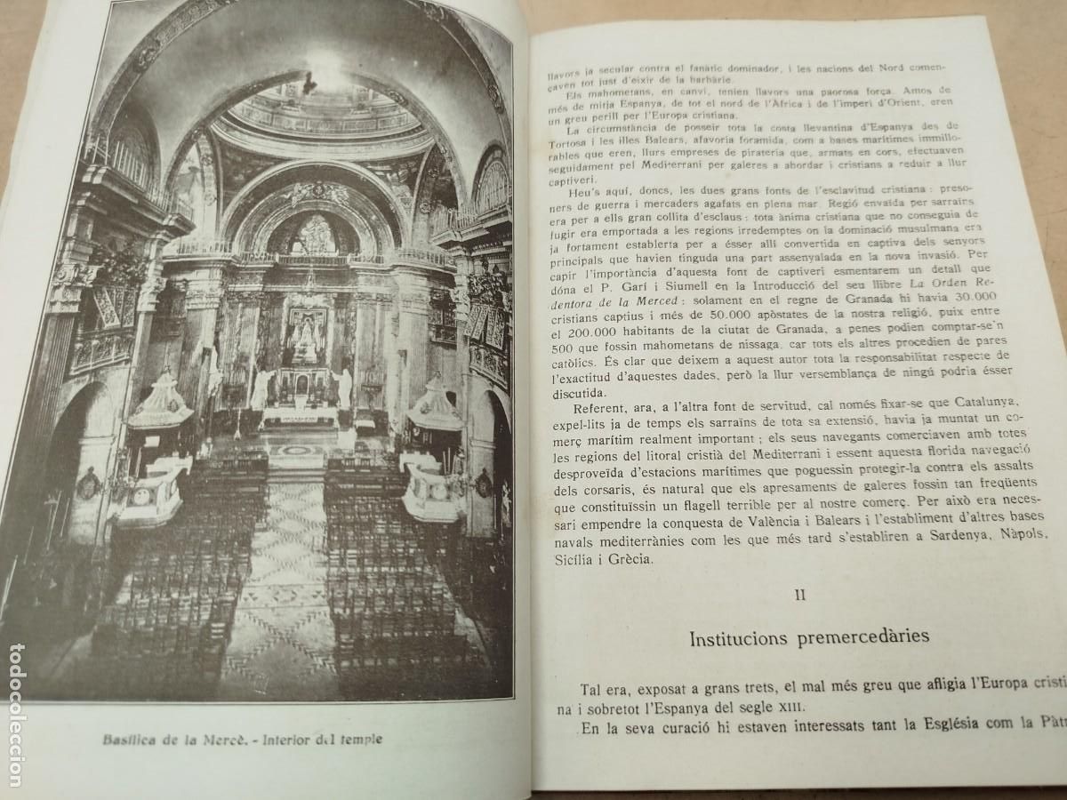 Libros antiguos: LLIBRE D&acute;OR DE LA REDEMPTORA DE CAPTIUS BASILICA DE LA MERC&Eacute; 1918 - Foto 7