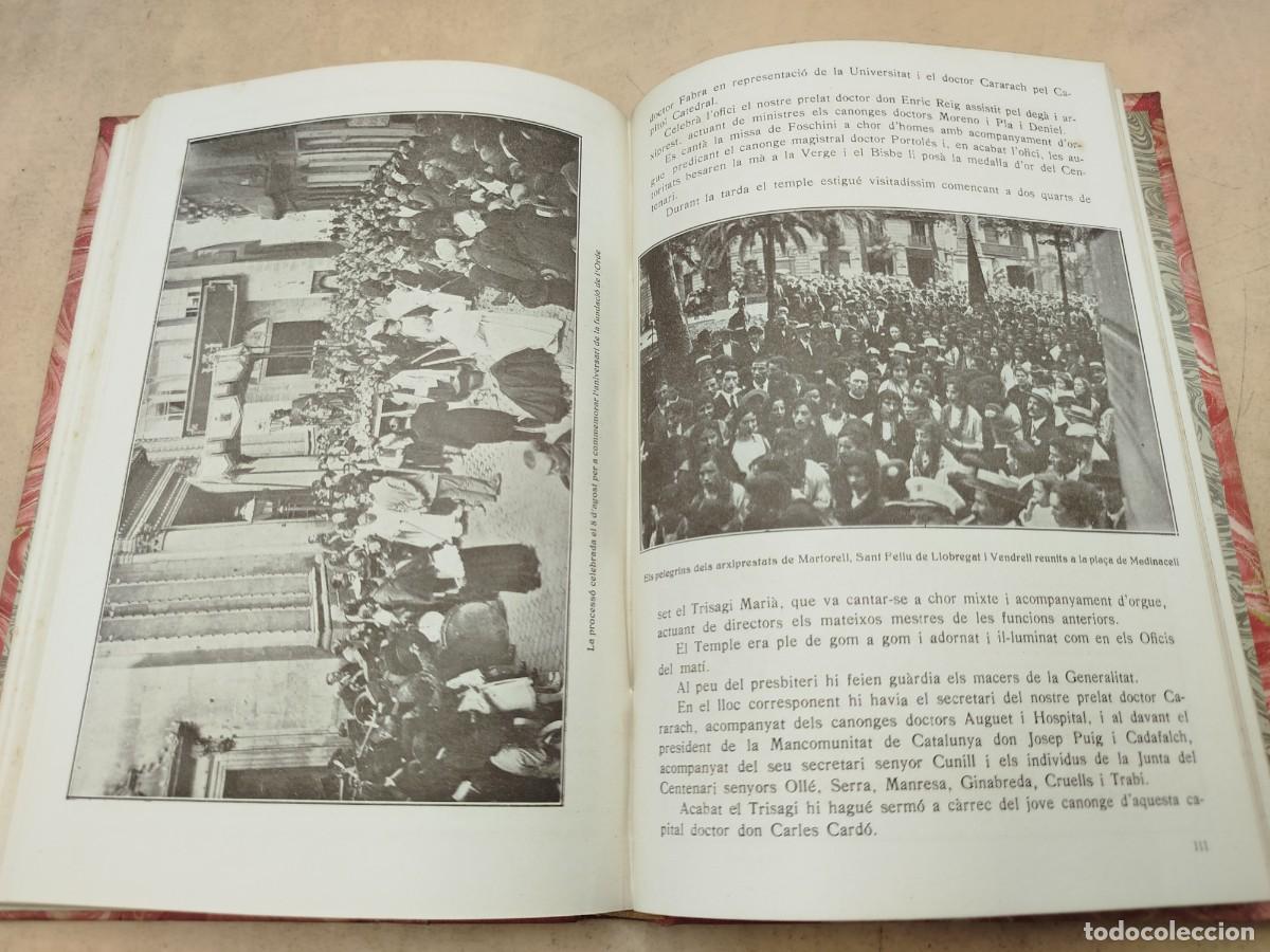 Libros antiguos: LLIBRE D&acute;OR DE LA REDEMPTORA DE CAPTIUS BASILICA DE LA MERC&Eacute; 1918 - Foto 11