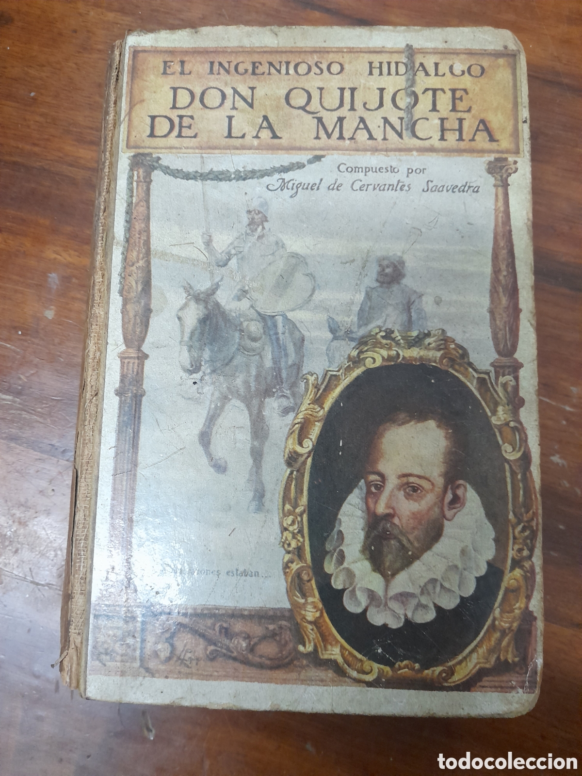 Libros antiguos: El ingenioso Hidalgo Don Quijote de la Mancha - Foto 1