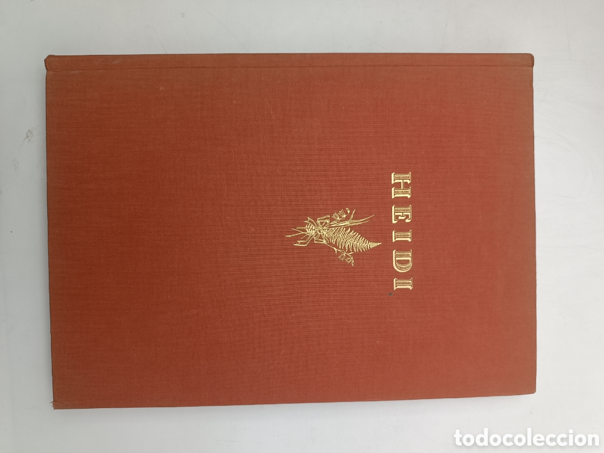 Libros antiguos: Heidi edici&oacute;n estampas cromos 1946 Zurich - Foto 2
