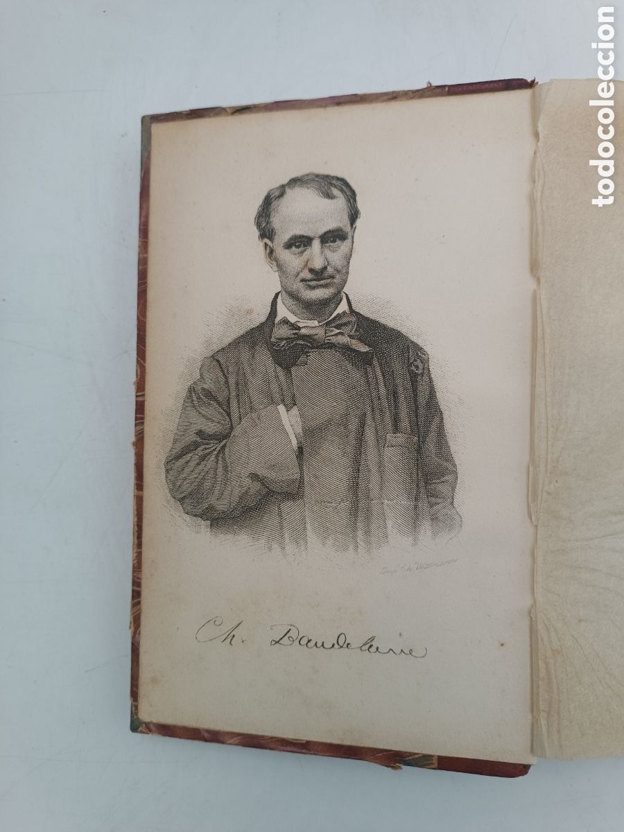 Libros antiguos: Charles Boudelaire Les fleurs du mal 1913 - Foto 2