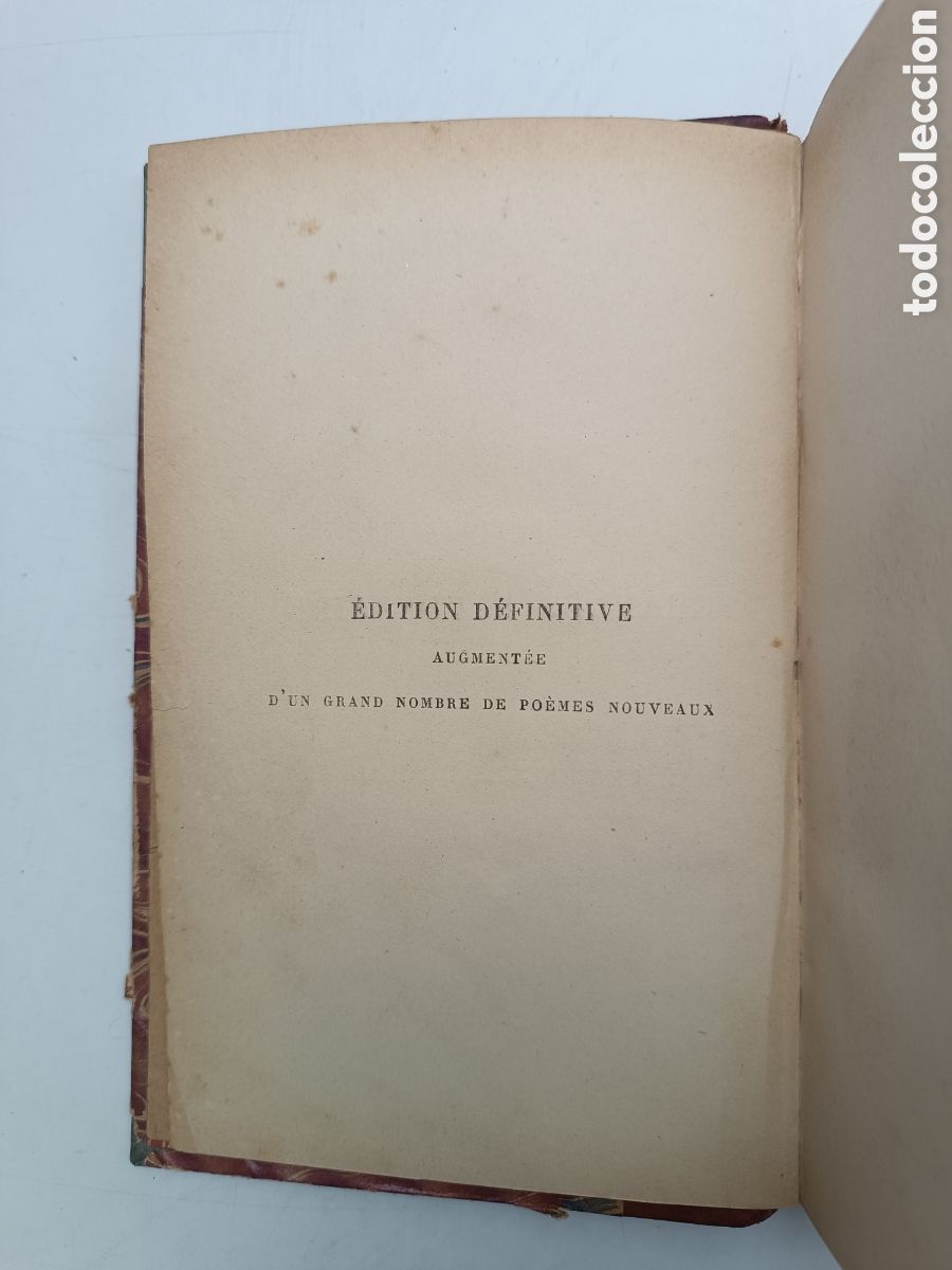 Libros antiguos: Charles Boudelaire Les fleurs du mal 1913 - Foto 4