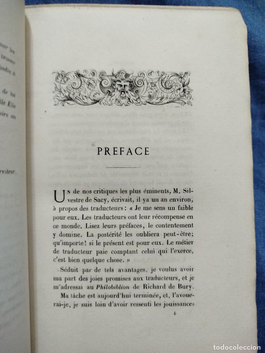 Libros antiguos: 1856. Philobiblion. Richard de Bury. - Foto 2