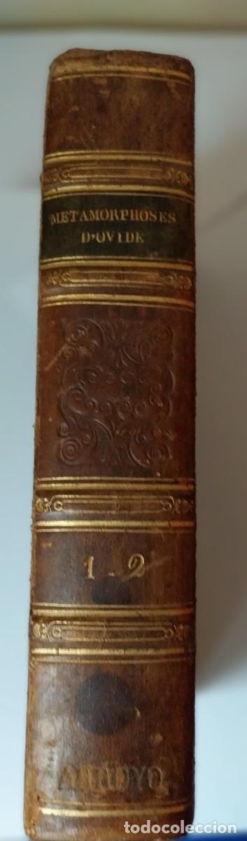 Libros antiguos: Les Metamorphoses de DOvide A&ntilde;o 1802 - Foto 4