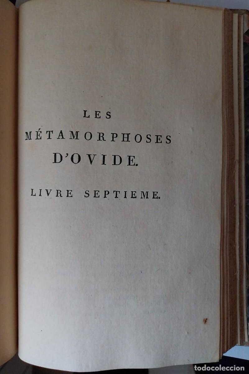 Libros antiguos: Les Metamorphoses de DOvide A&ntilde;o 1802 - Foto 17