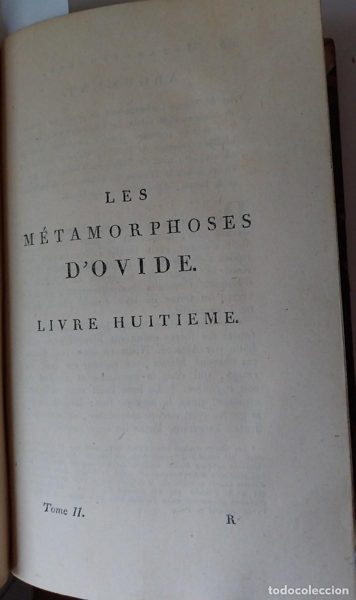 Libros antiguos: Les Metamorphoses de DOvide A&ntilde;o 1802 - Foto 18