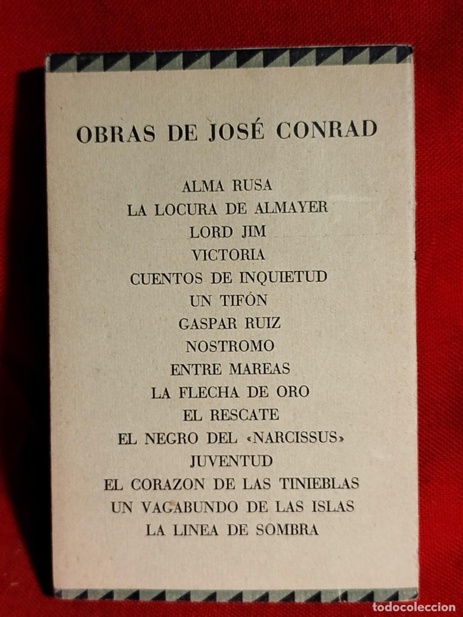 Libros antiguos: 1931. Un vagabundo de las islas. Joseph Conrad. - Foto 5