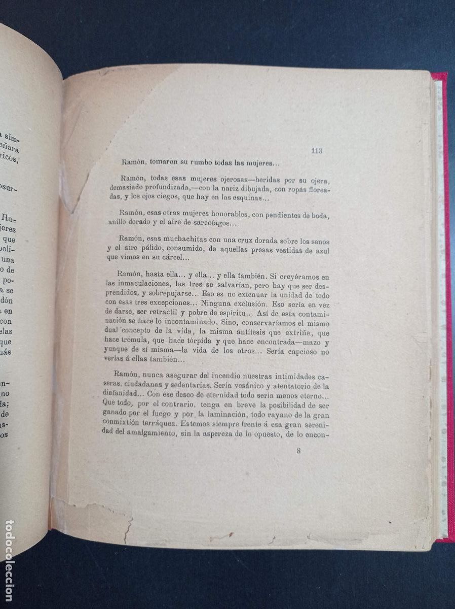 Libros antiguos: 1911 - RAM&Oacute;N G&Oacute;MEZ DE LA SERNA. El libro mudo - PRIMERA EDICI&Oacute;N - Foto 6