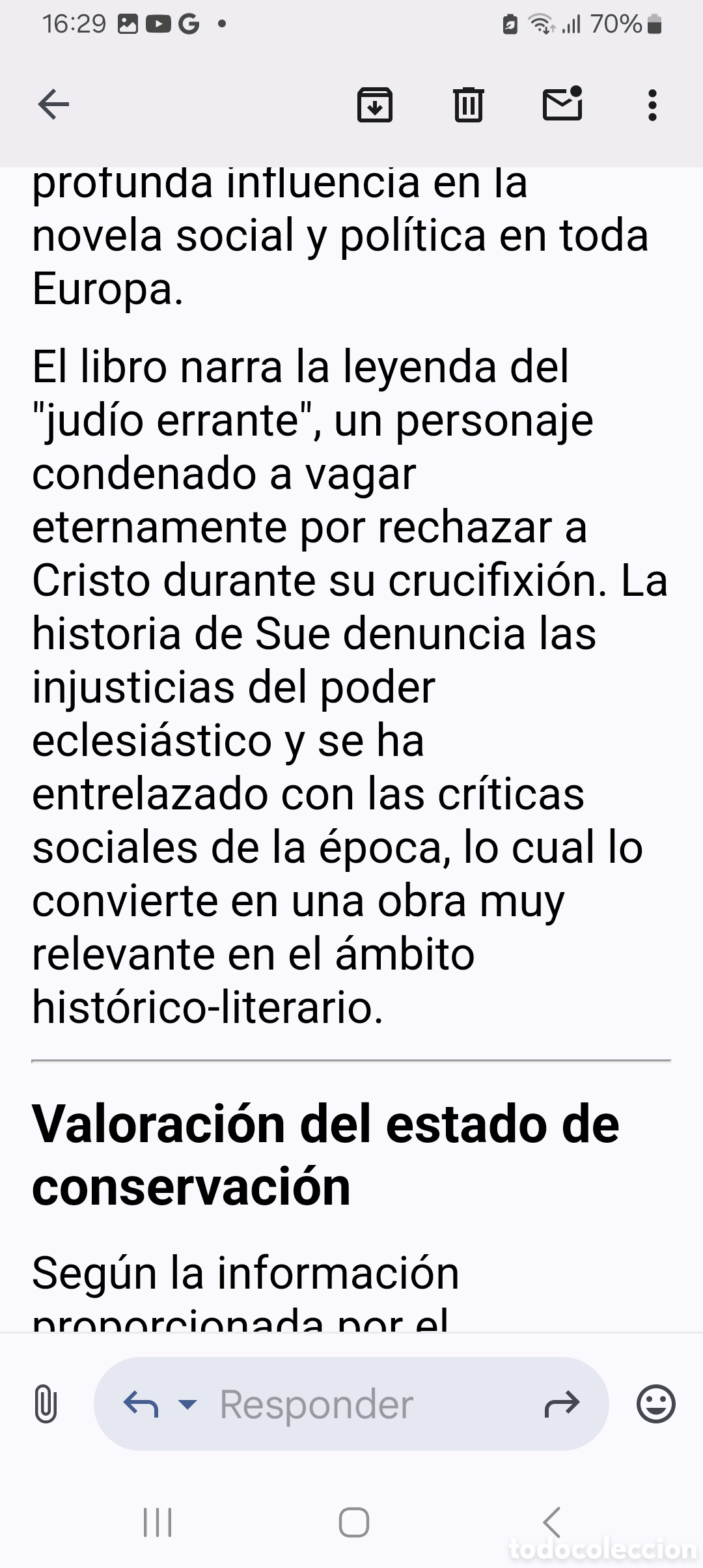 Libros antiguos: El judio errante,Egenio de Sue - Foto 10