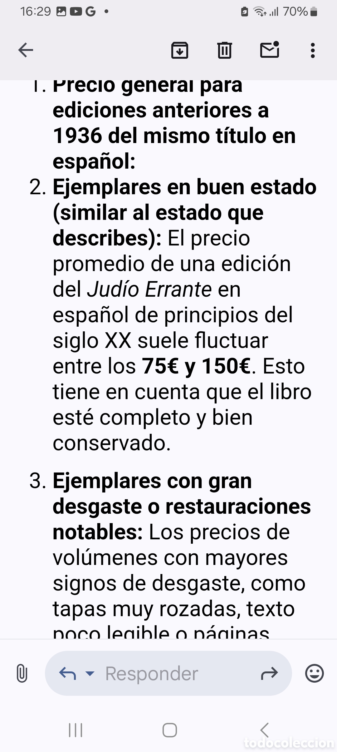 Libros antiguos: El judio errante,Egenio de Sue - Foto 13