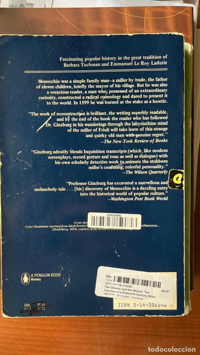Libros antiguos: the cheese and the worms - Foto 4
