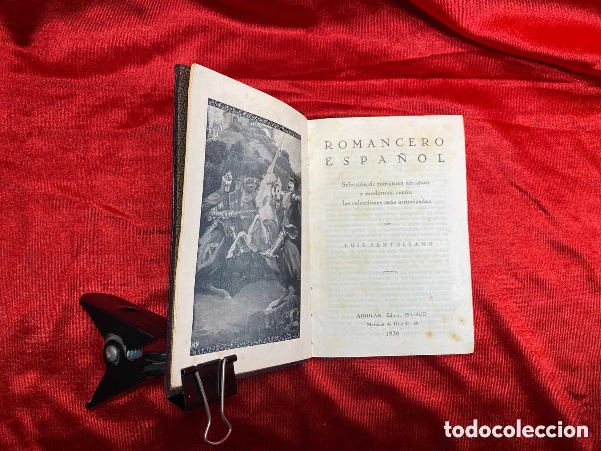 Libros antiguos: Romancero Espa&ntilde;ol. M. Aguilar Editor. 1930. - Foto 12