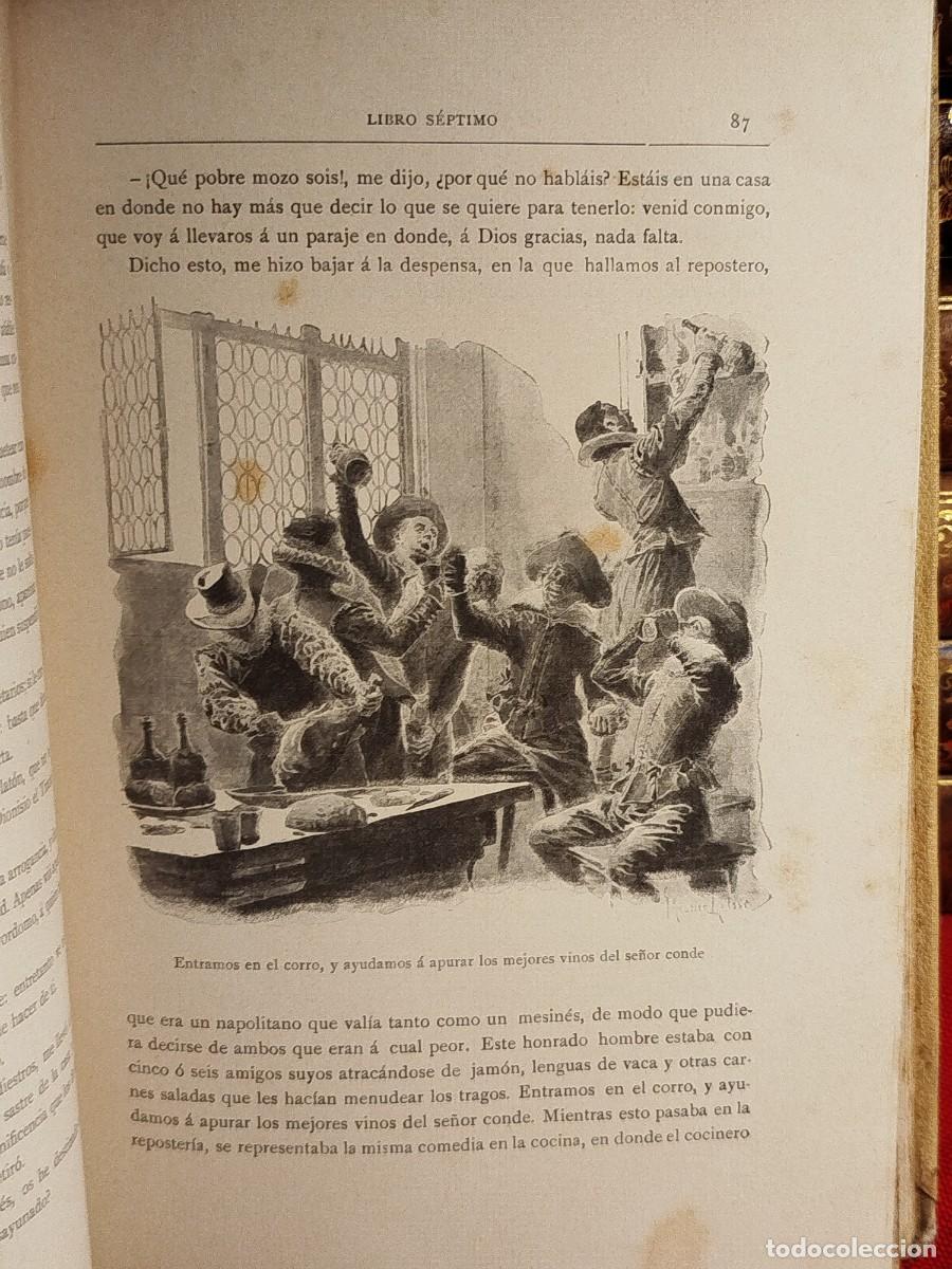 Libros antiguos: 1900. Gil Blas de Santillana. Lesage. - Foto 5