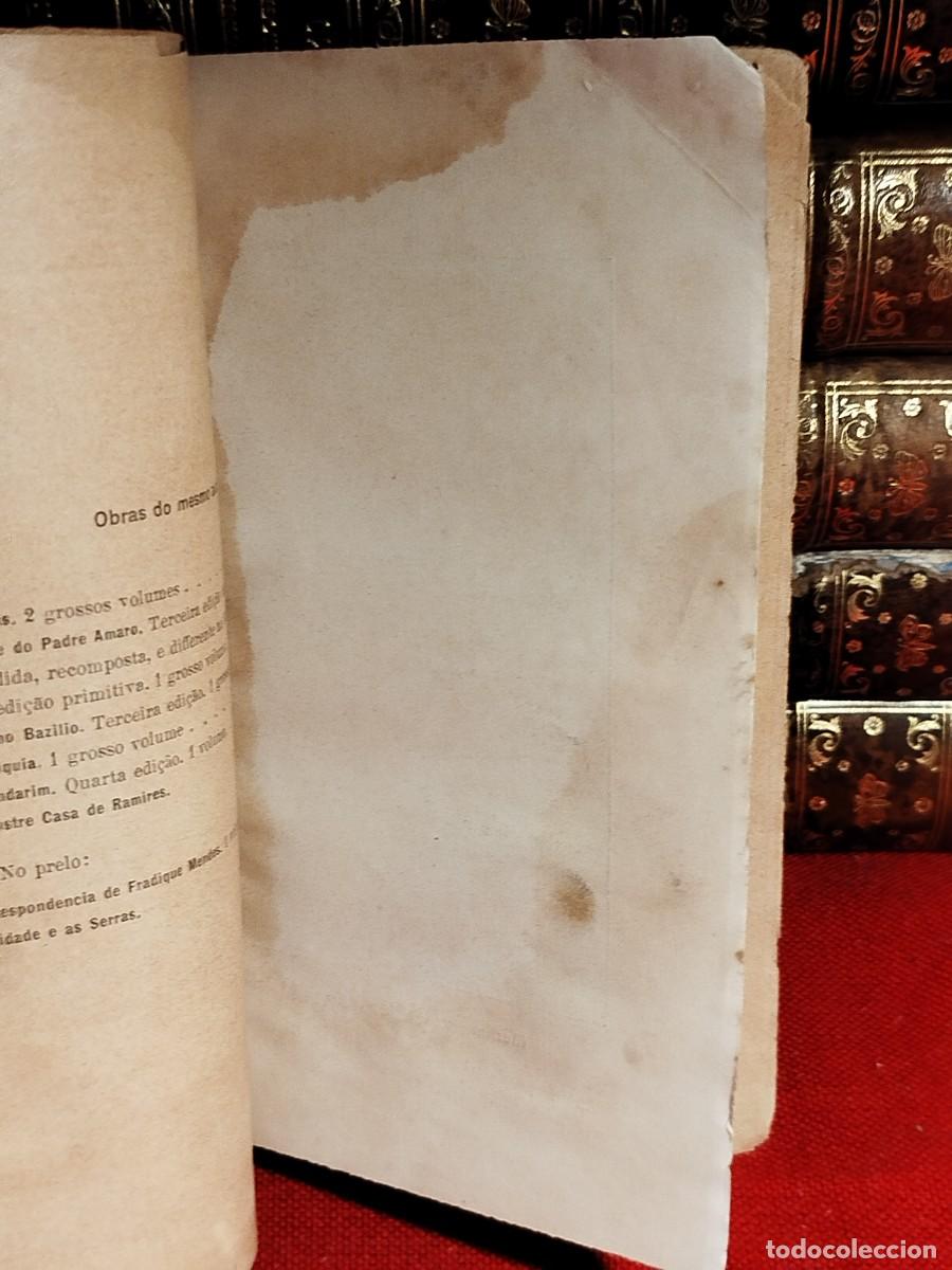 Libros antiguos: 1900. O Mandarim. E&ccedil;a de Queiroz. - Foto 2