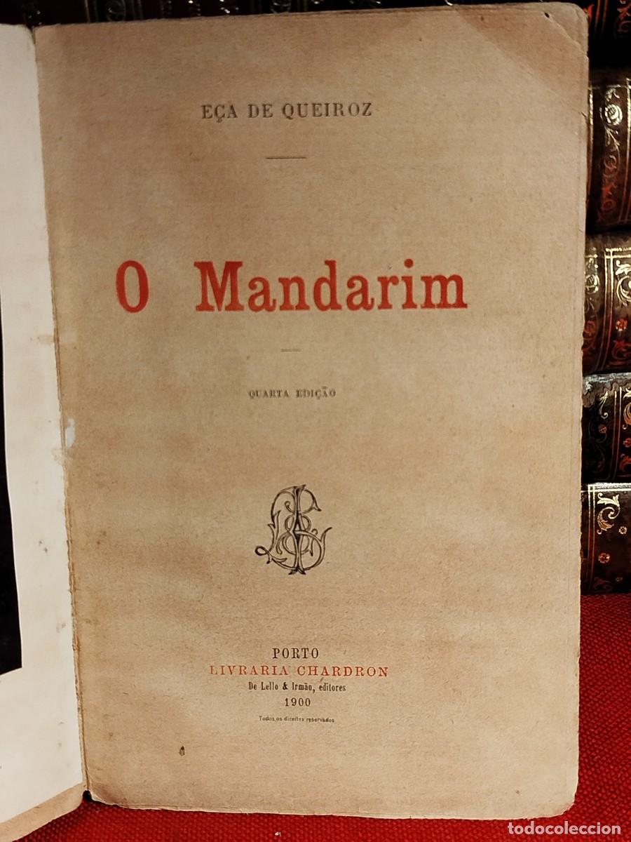 Libros antiguos: 1900. O Mandarim. E&ccedil;a de Queiroz. - Foto 4