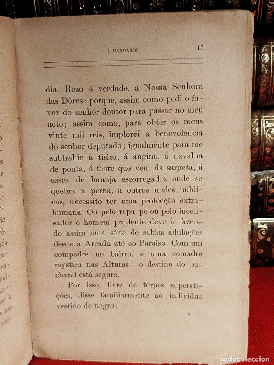 Libros antiguos: 1900. O Mandarim. E&ccedil;a de Queiroz. - Foto 6