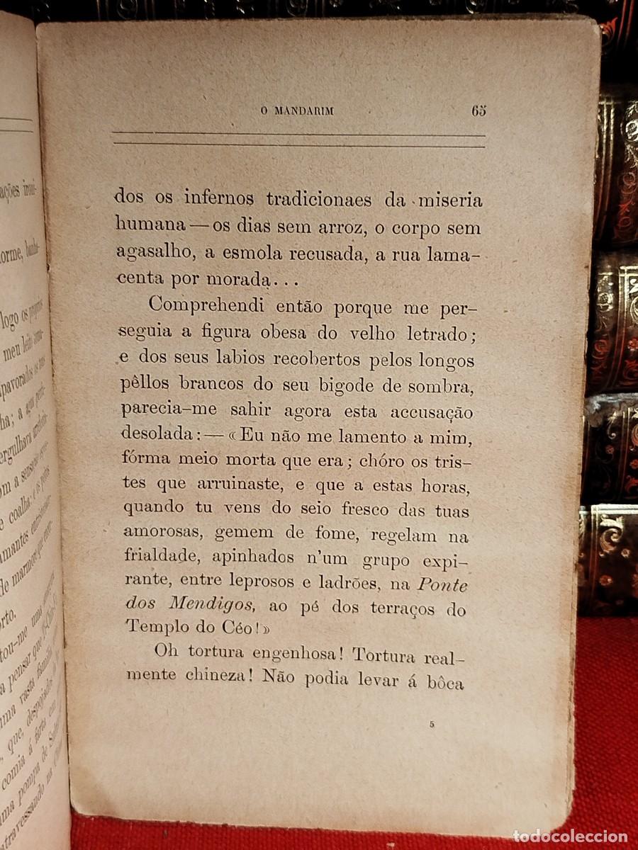Libros antiguos: 1900. O Mandarim. E&ccedil;a de Queiroz. - Foto 8