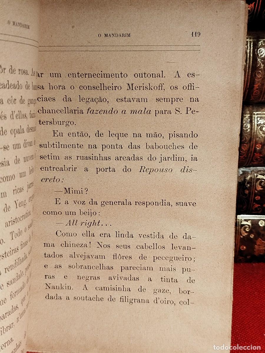 Libros antiguos: 1900. O Mandarim. E&ccedil;a de Queiroz. - Foto 9