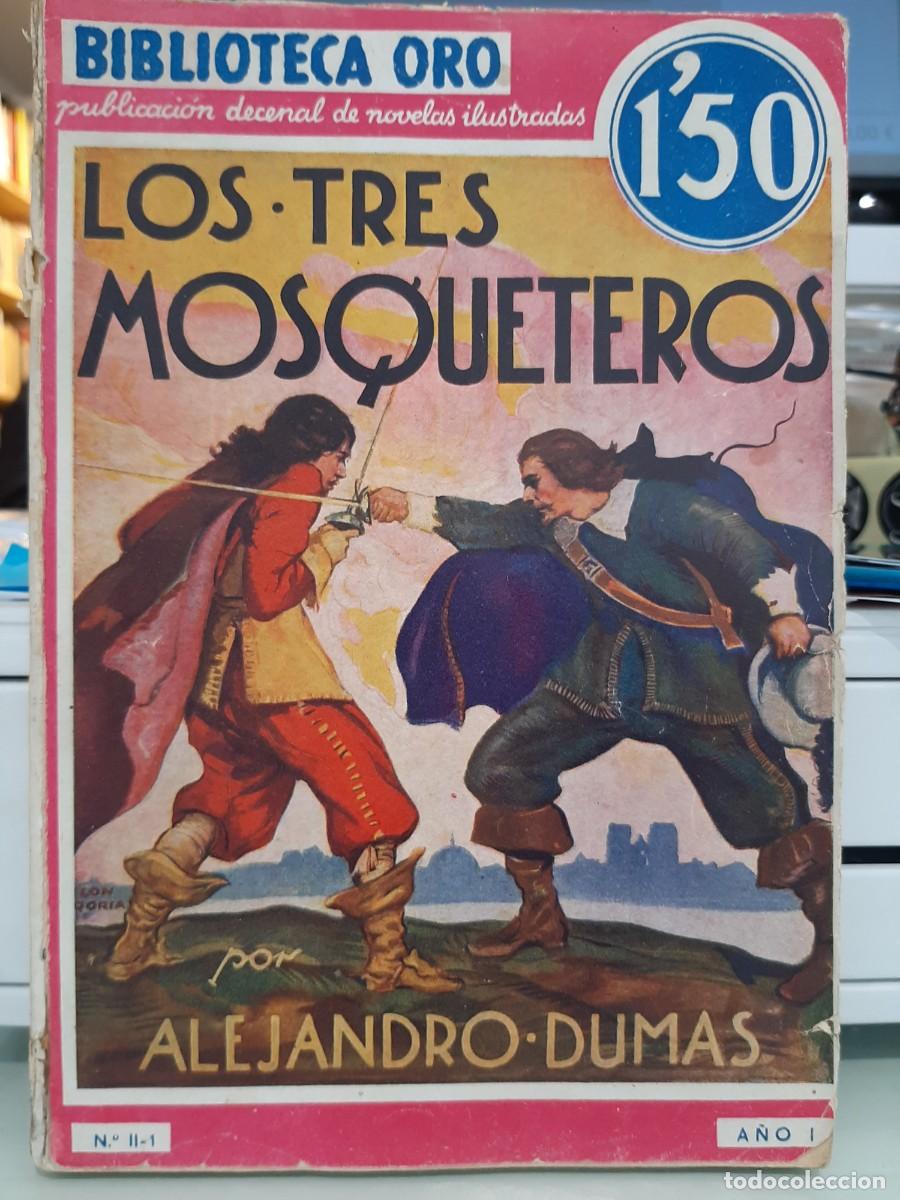 Libros antiguos: Alejandro Dumas. Los tres mosqueteros - Foto 1