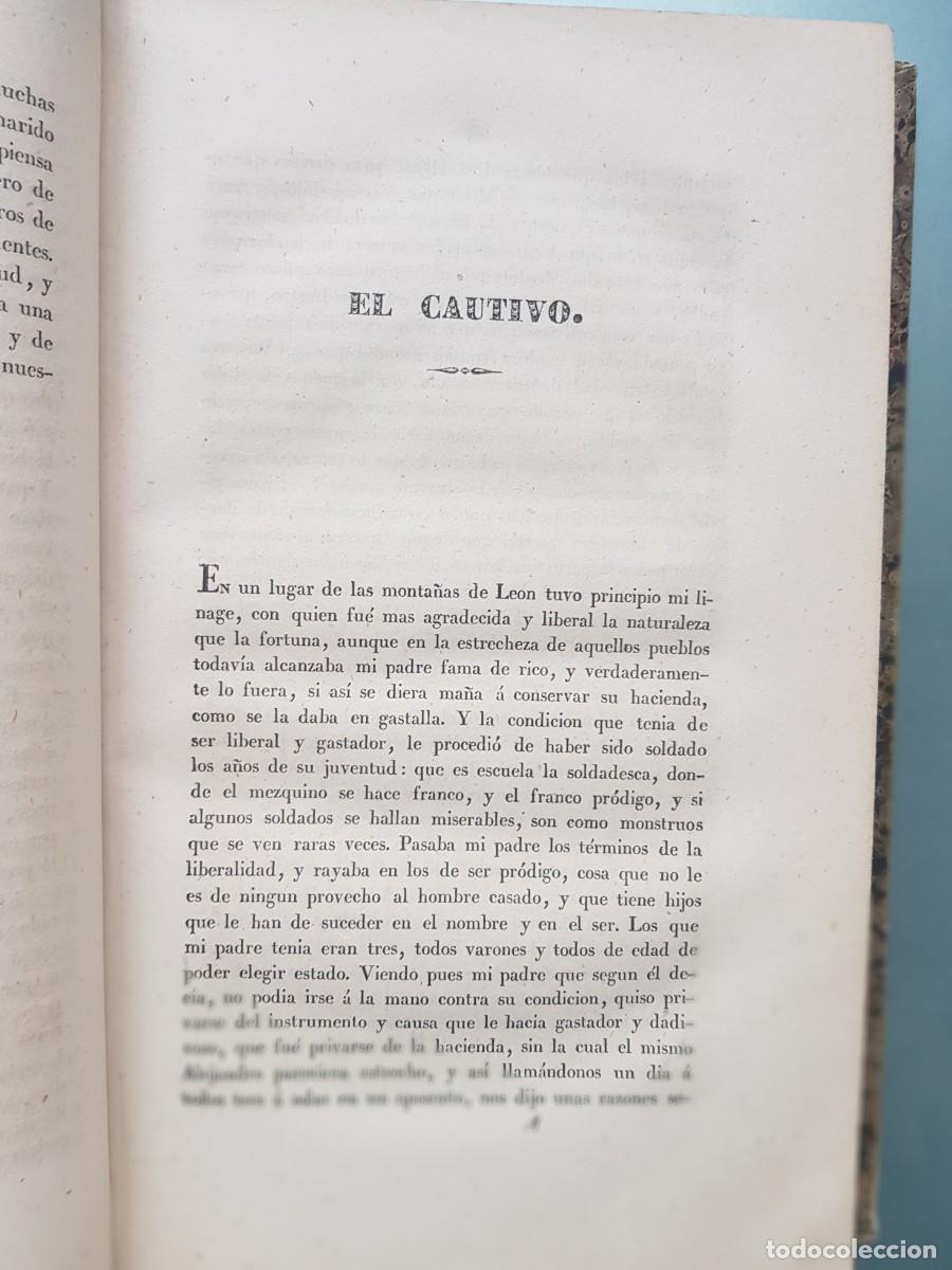 Libros antiguos: Novelas ejemplares. Cervantes - Foto 3