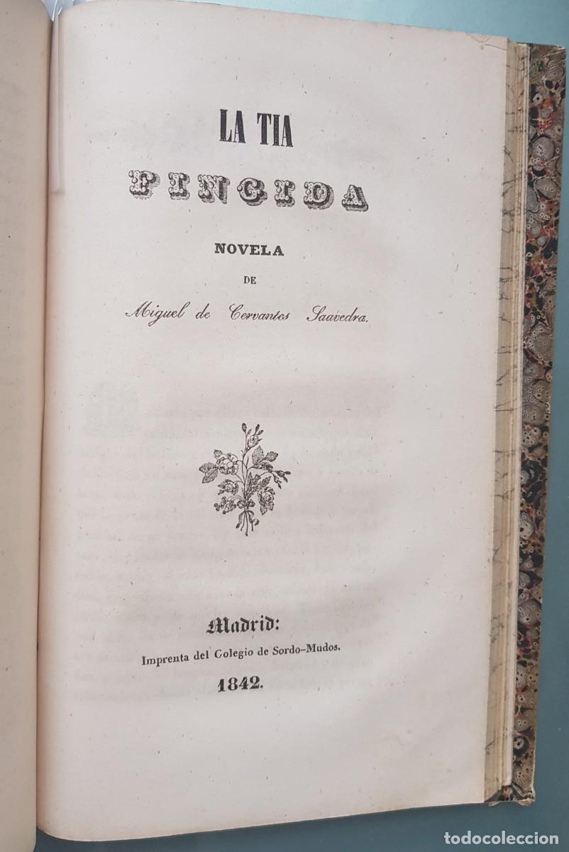 Libros antiguos: Novelas ejemplares. Cervantes - Foto 15