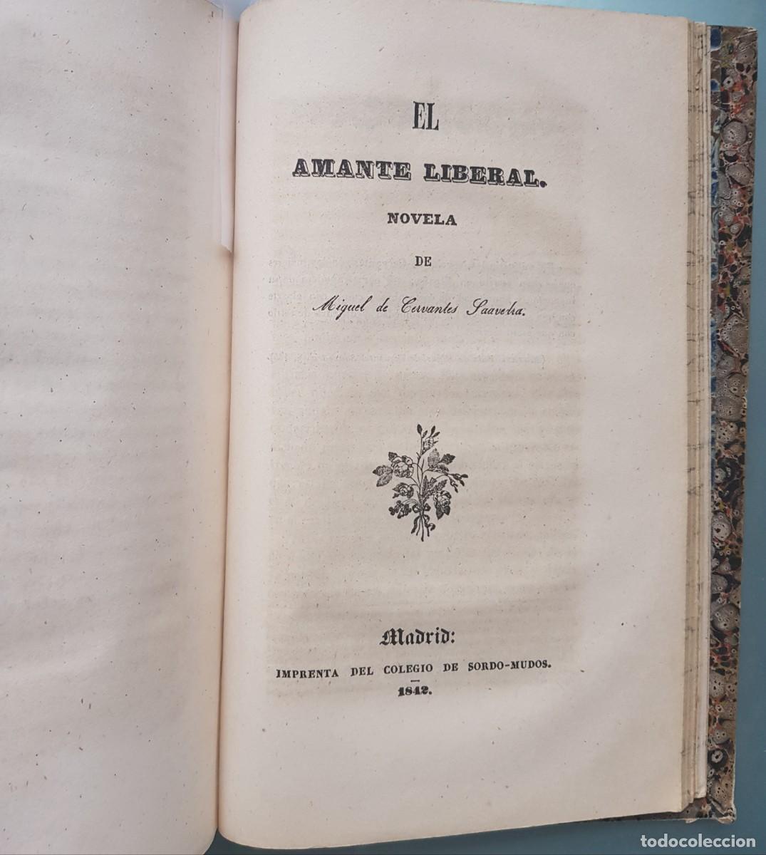 Libros antiguos: Novelas ejemplares. Cervantes - Foto 18