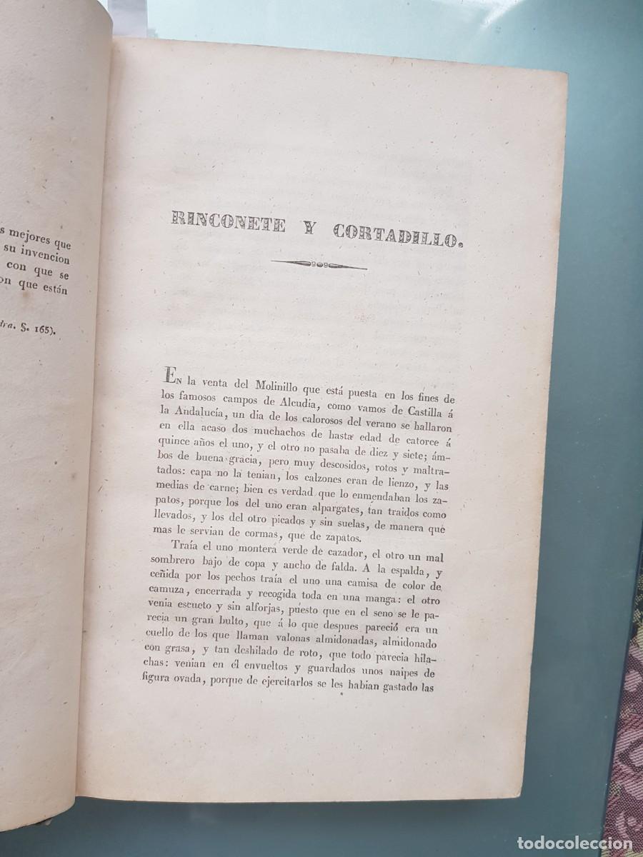 Libros antiguos: Novelas ejemplares. Cervantes - Foto 23