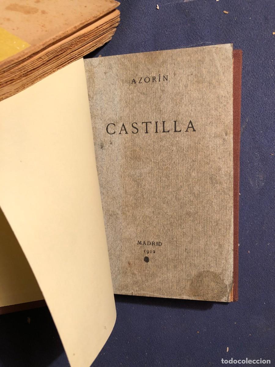Libros antiguos: AZORIN: - CASTILLA - (MADRID, 1912) (PRIMERA EDICION) - Foto 3