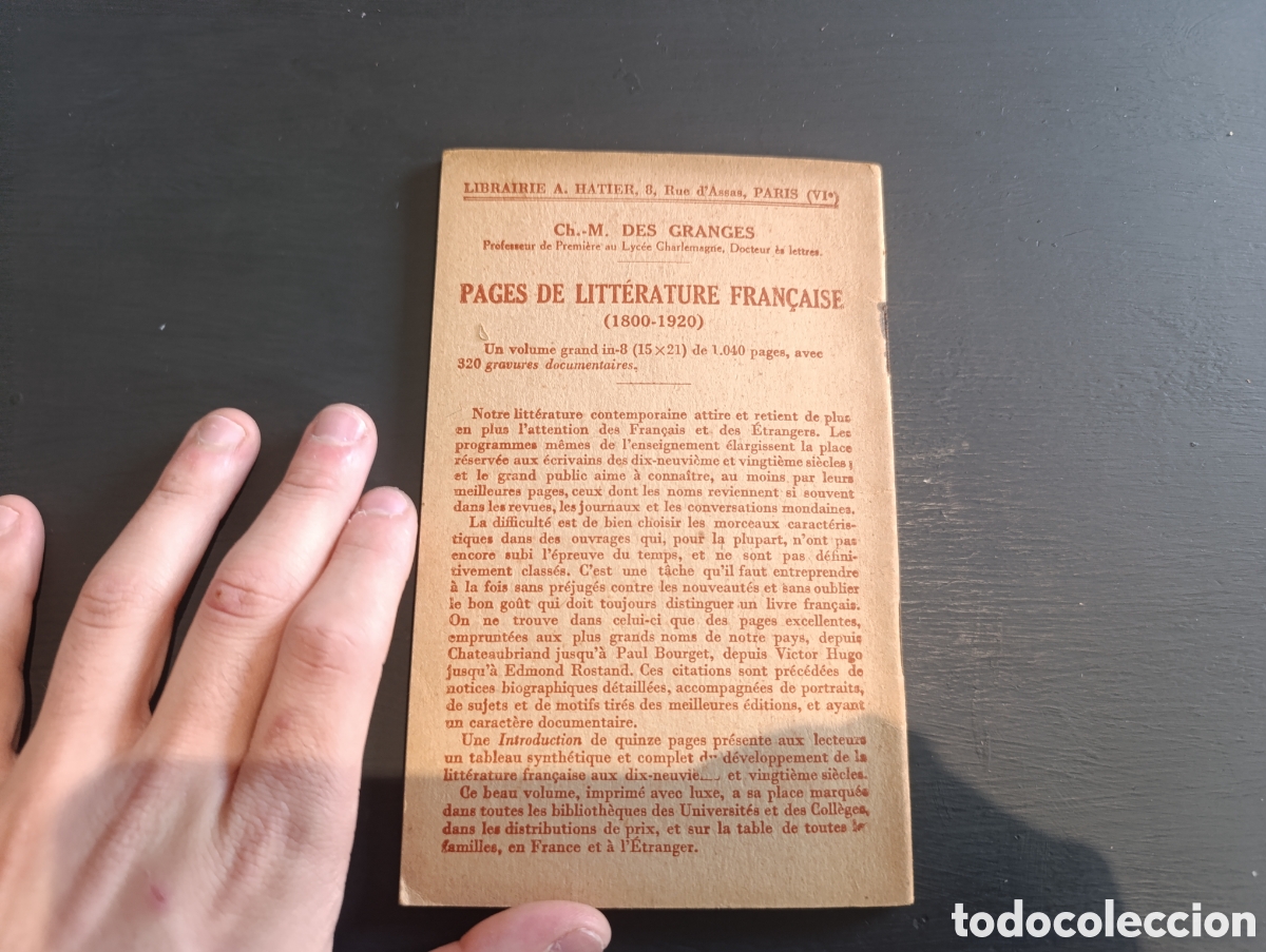Libros antiguos: CORNEILLE. HORACE NOTICES ET NOTES Paris - Foto 5