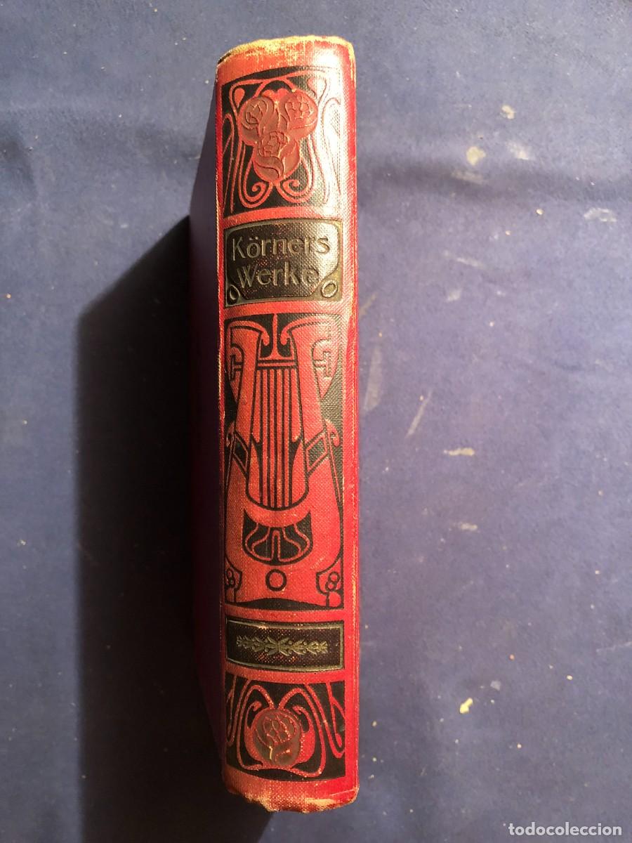 Libros antiguos: K&Ouml;RNER: - S&Auml;MTLICHE WERKE (2 TOMOS EN 1 VOLUMEN) - (1912) - Foto 1