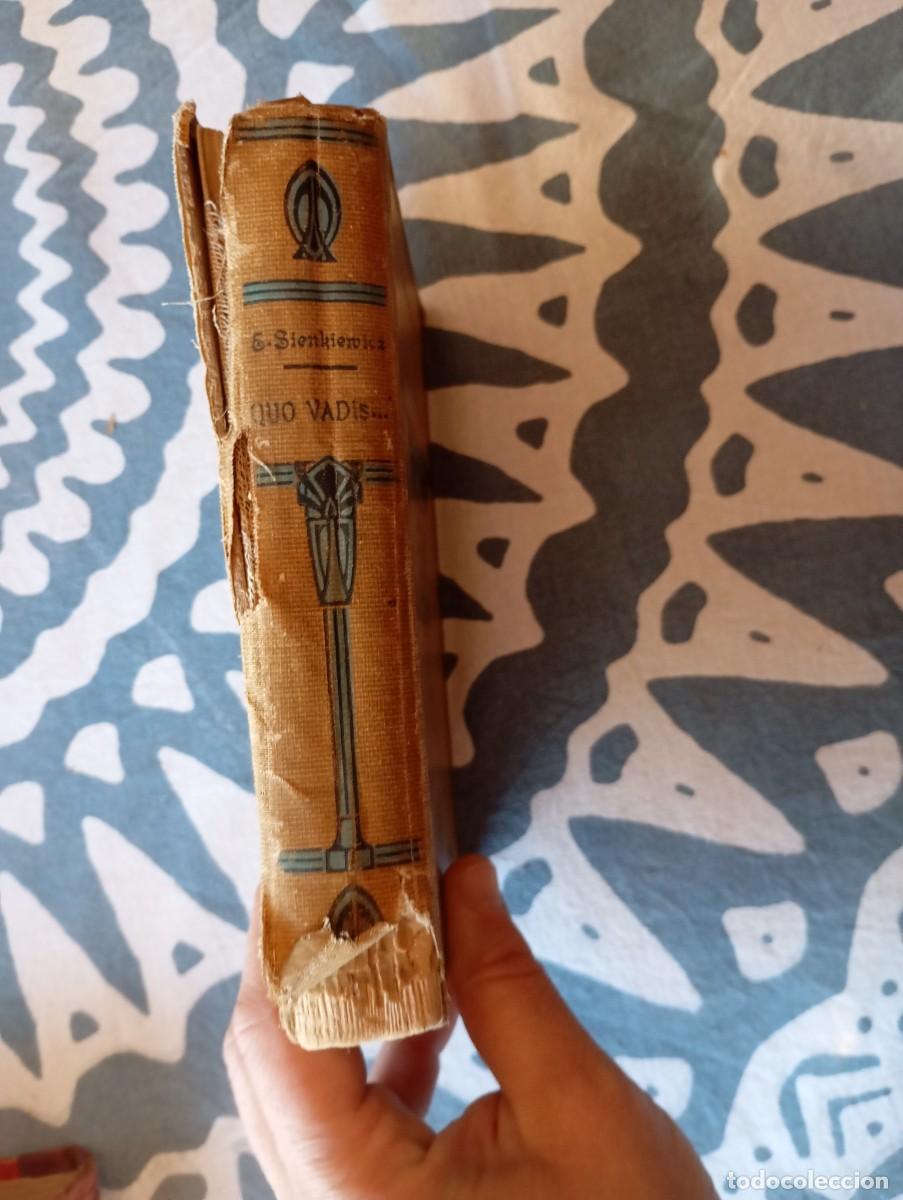 Libros antiguos: Quo Vadis Enrique Sienkiewicz 1929 - Foto 3
