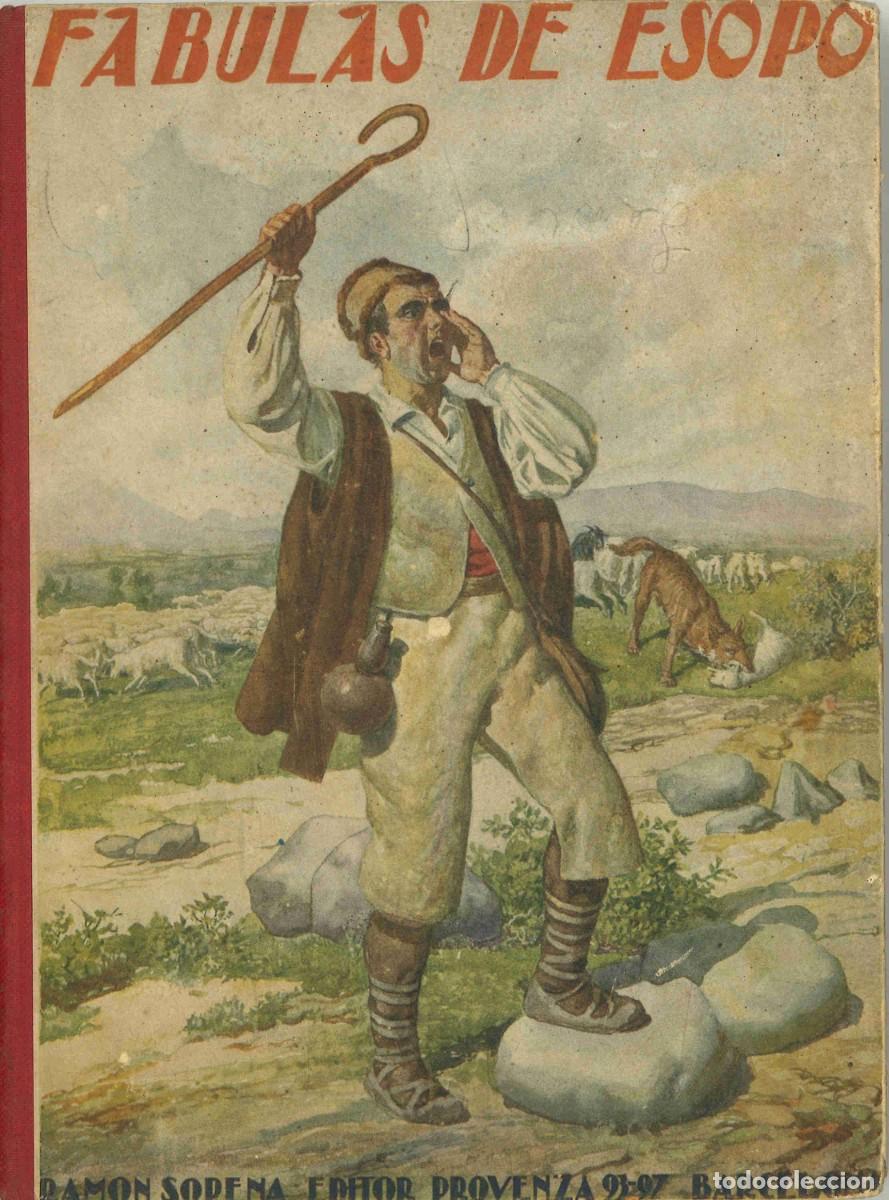 Libros antiguos: F&aacute;bulas de Esopo. Ram&oacute;n Sopena. 1936 - Foto 1