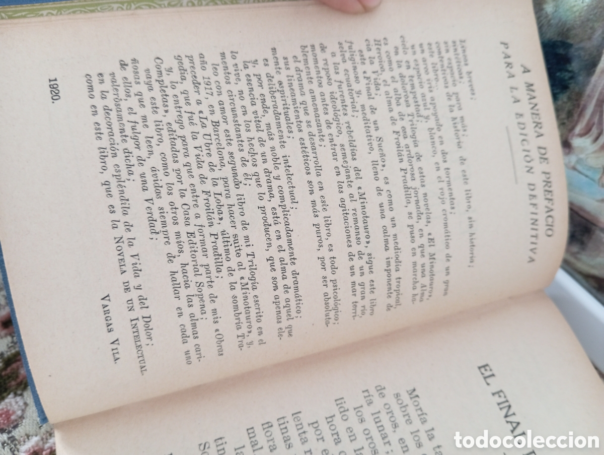 Libros antiguos: El final de un sue&ntilde;o. Vargas Vila - Foto 5