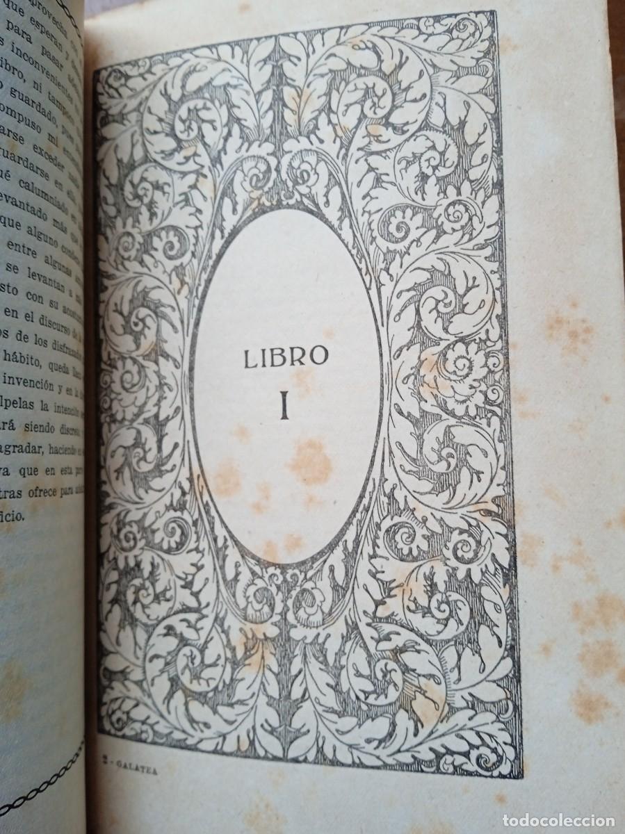 Libros antiguos: La Galatea, Cervantes 1916 - Foto 6
