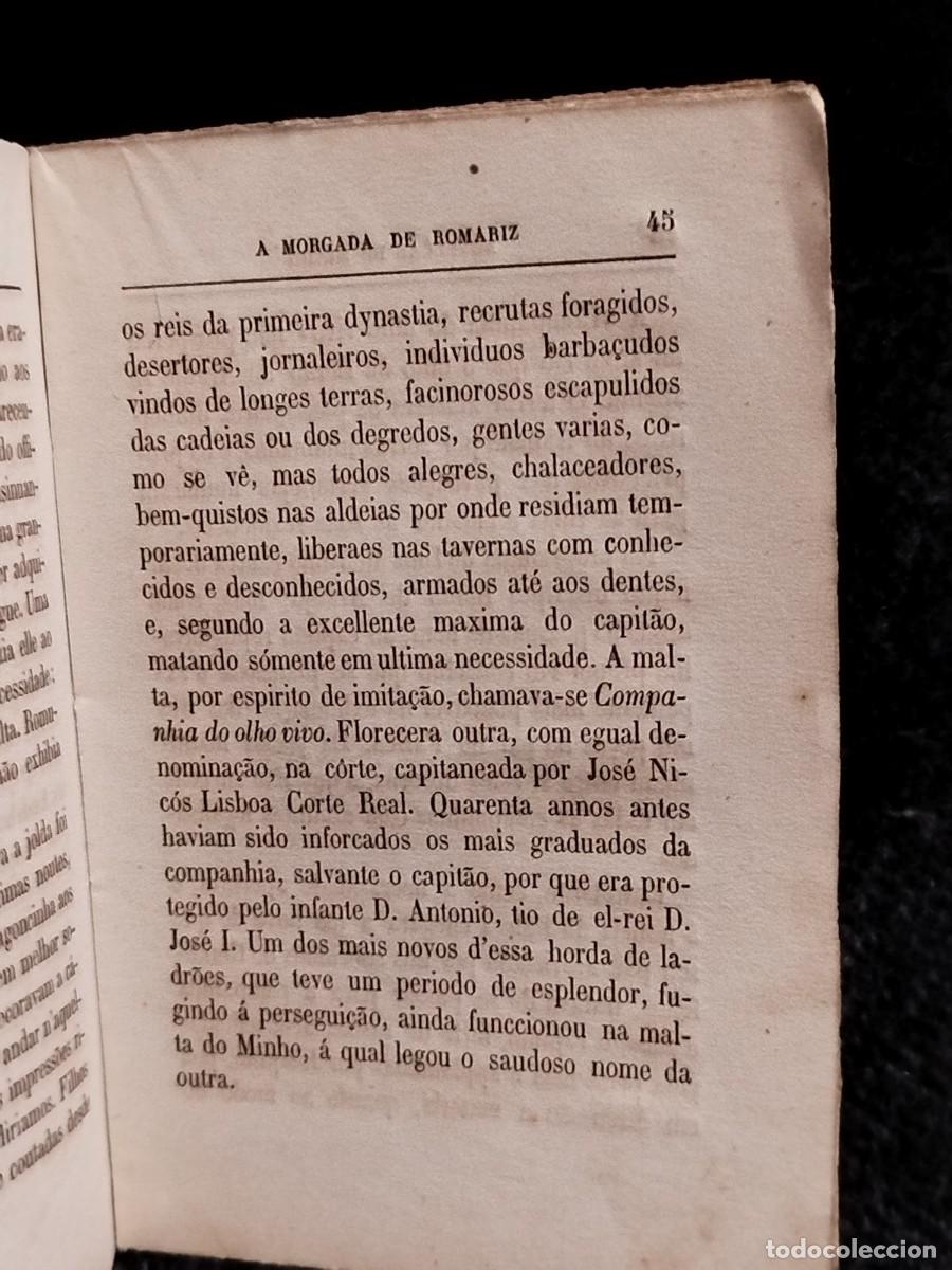Libros antiguos: 1876. A morgada de Romariz. Camillo Castello Branco. - Foto 7