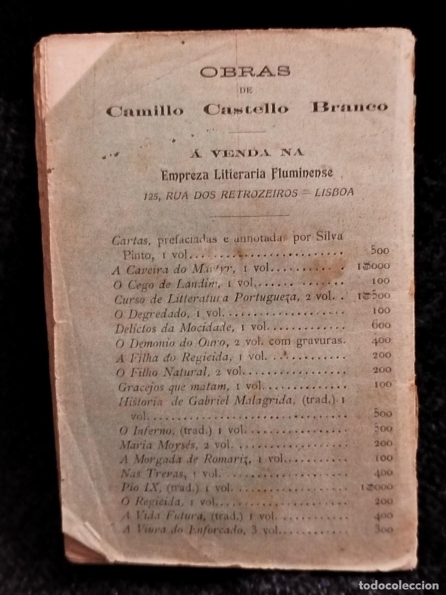 Libros antiguos: 1876. A morgada de Romariz. Camillo Castello Branco. - Foto 8