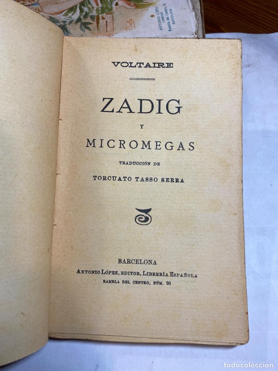 Libros antiguos: ZADIG. VOLTAIRE . COLECCION DIAMANTE 92 - Foto 2