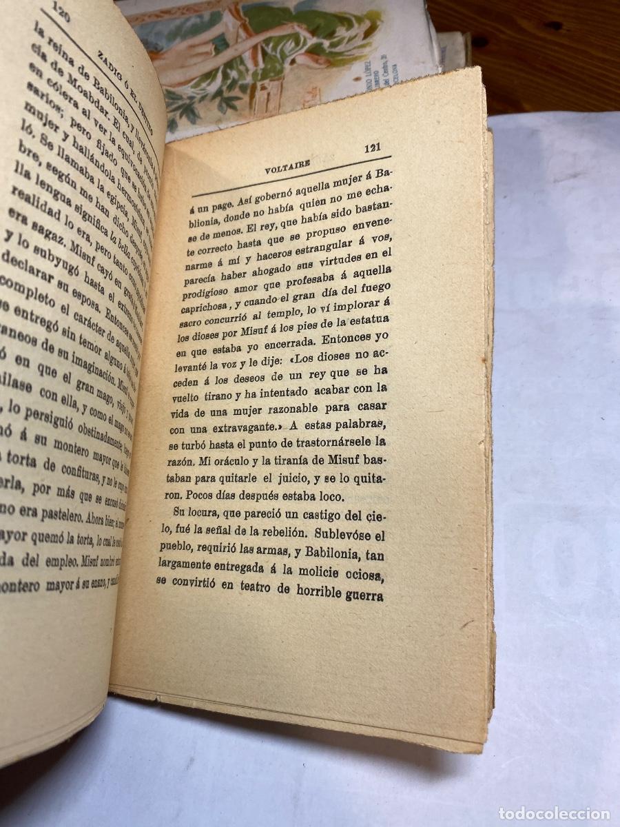 Libros antiguos: ZADIG. VOLTAIRE . COLECCION DIAMANTE 92 - Foto 4